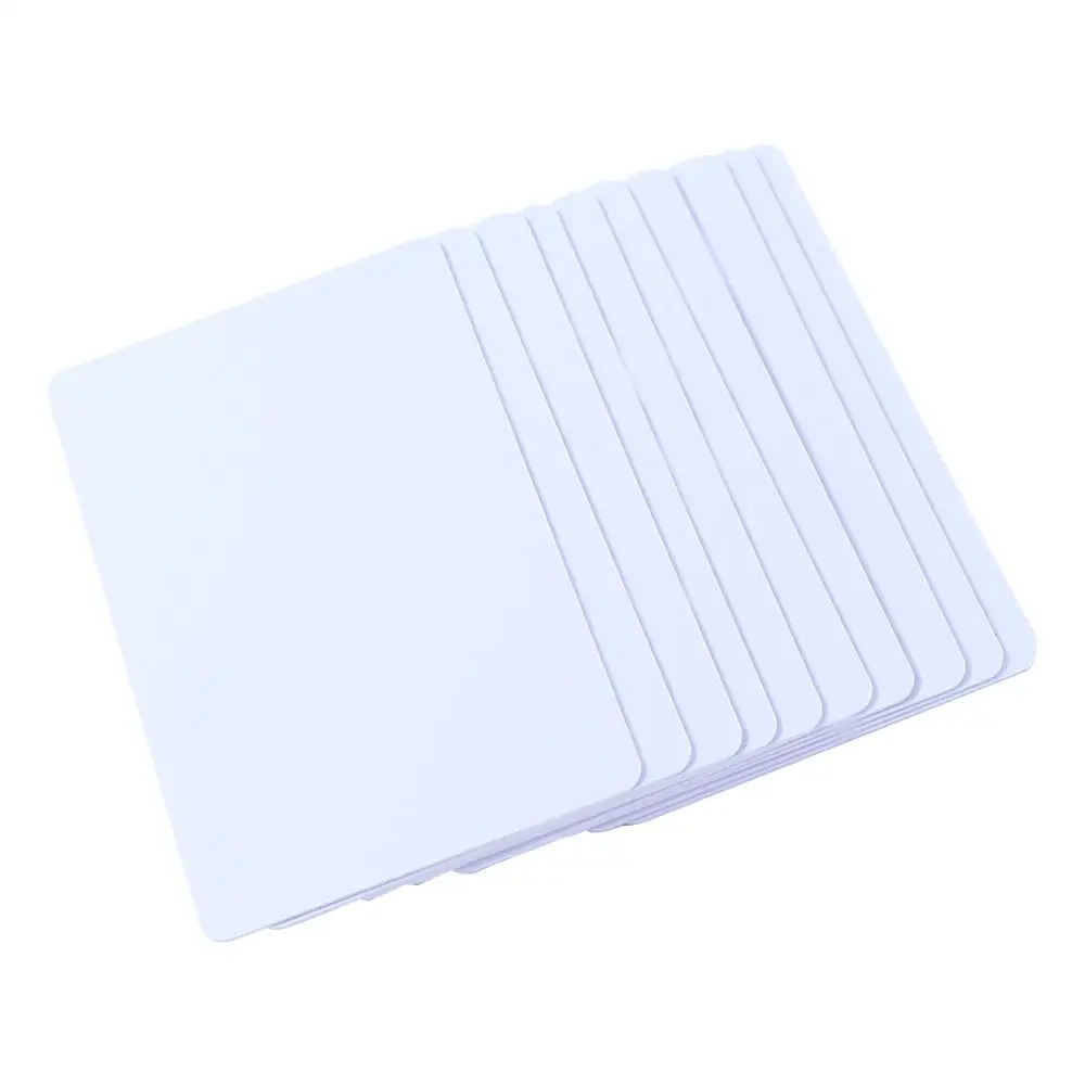 Klasyczne dla systemu kontroli dostępu cienkie karty 10 sztuk/partia MF S50 karty RFID 13.56Mhz 0.8mm cienkie