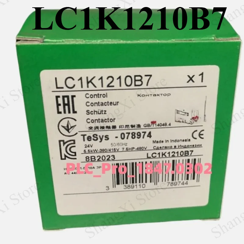 1PC Brand New LC1K1210B7 Contactor 24V AC 12A  Fast Delivery