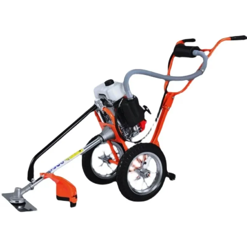 Mower Hand-push Four-stroke Small Multi-function Agricultural Weeder Harvesting Household Weeding Loosening/Trenching