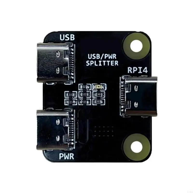 F3KE USB/Power Splitter Efficiënte vermogensverdeling voor RPI Blikvm en Pikvm