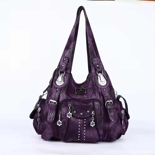 Angel kiss Bag Women Fashion Handbags Women Shoulder Bags PU Leather Handbag Female Satchel Shoulder Purse Bag bolsa feminina - Image 22