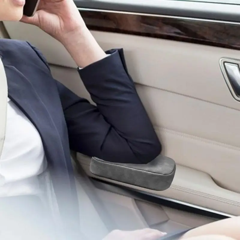 Car Interior Leg Supporter Car Knee Cushion Thicken Knee Pad Leg Knee Thigh Support Cushion Auto Door Center Control Armrest Pad