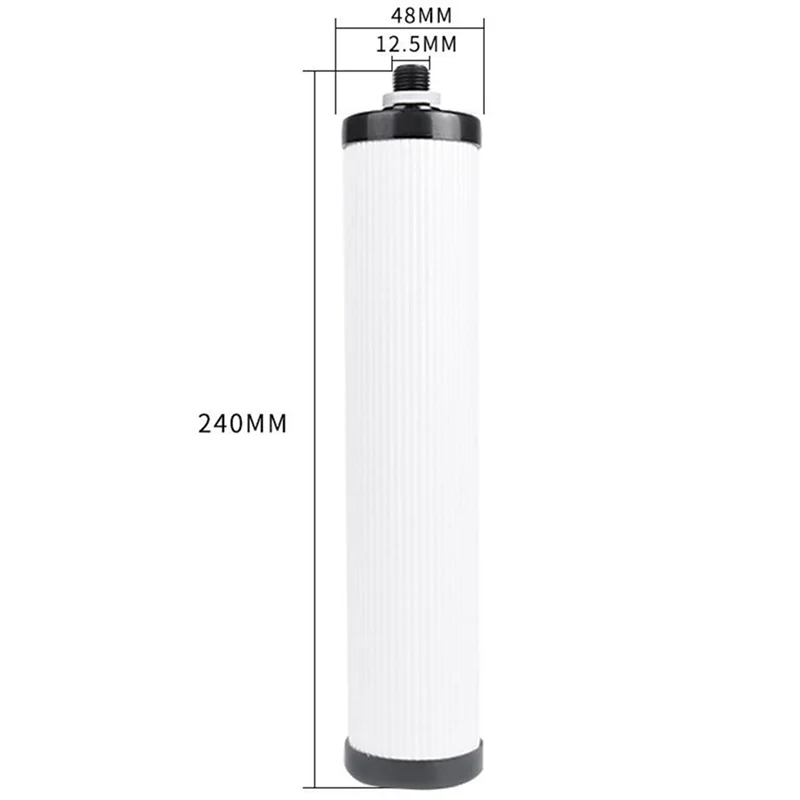 ABAE-2X عناصر تصفية تنقية المياه المنزلية 9 بوصة T33 عناصر الفلتر الخلفي ملحقات تنقية المياه #6