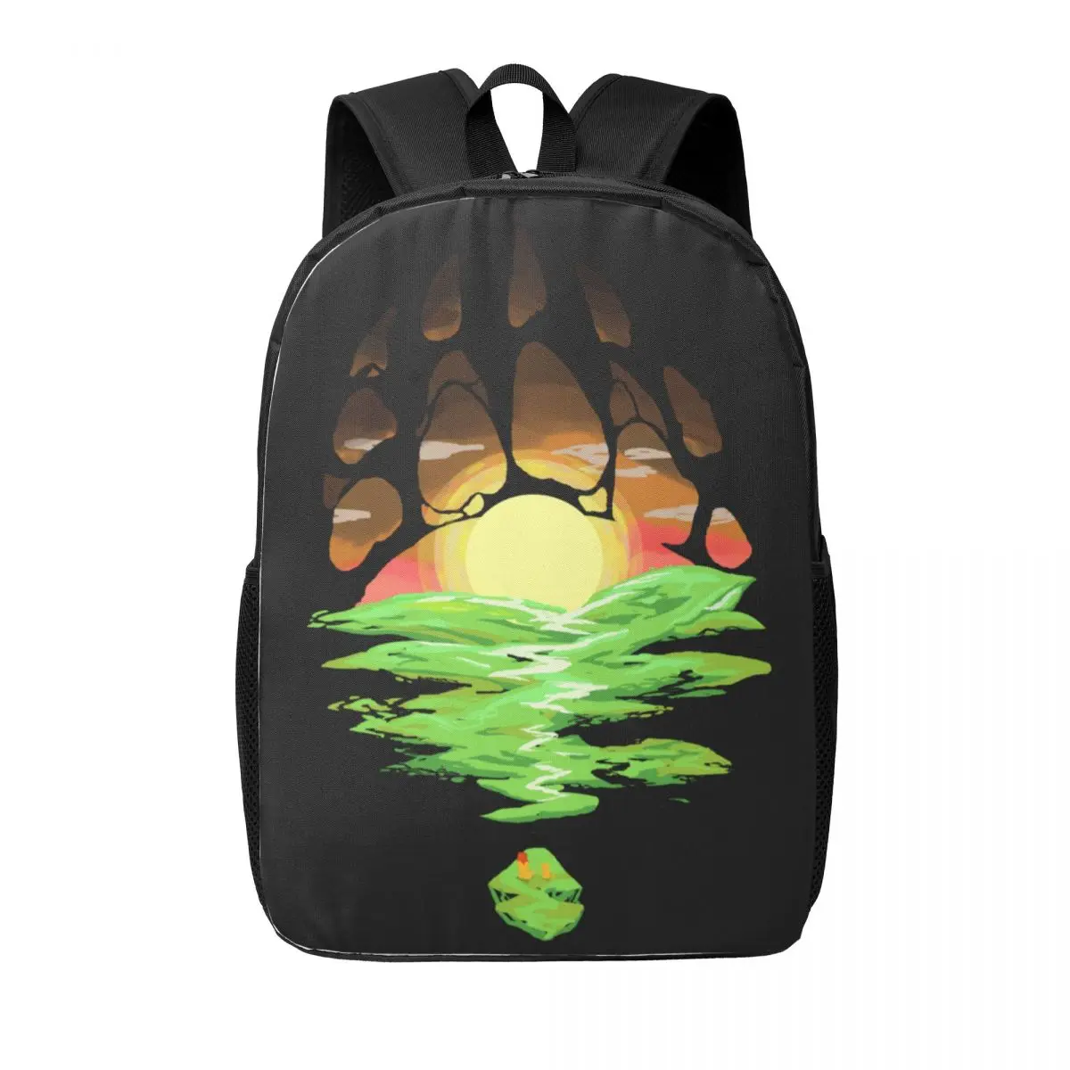 Custom Hakuna Matata Simba Savannah Paw Print Backpack Women Men Waterproof School College The Lion King Bag Printing Bookbag