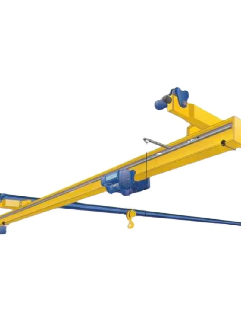 Customized processing of 3-ton electric single beam crane with suspended crane