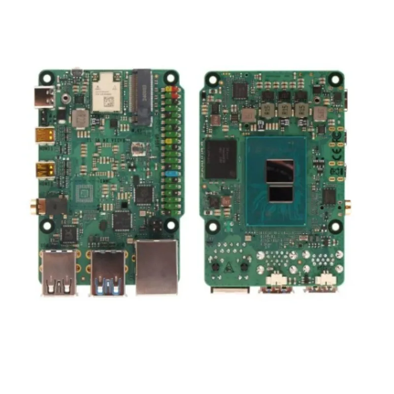 Radxa X4 Single Board Computer SBC with N100 Processor, High Performance Low Power Consumption Mini Development Board