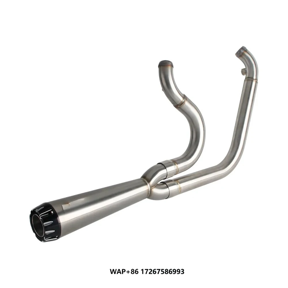 

2-Into-1 Full Exhaust System for 06-17 Street FXDBP Wide Glide FXDWG Fat Bob FXDF Low Rider S Super Glide Custom