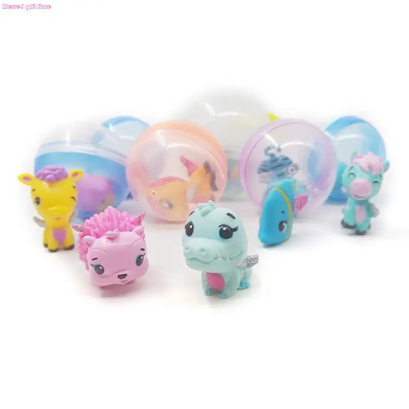 D0JC 15pcs Pet Shop Small Mini Animals Old Figures Model Collection Landscape