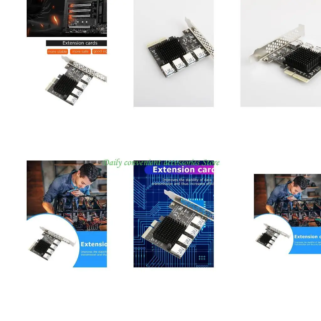 97QB 4-Port PCI-E F…