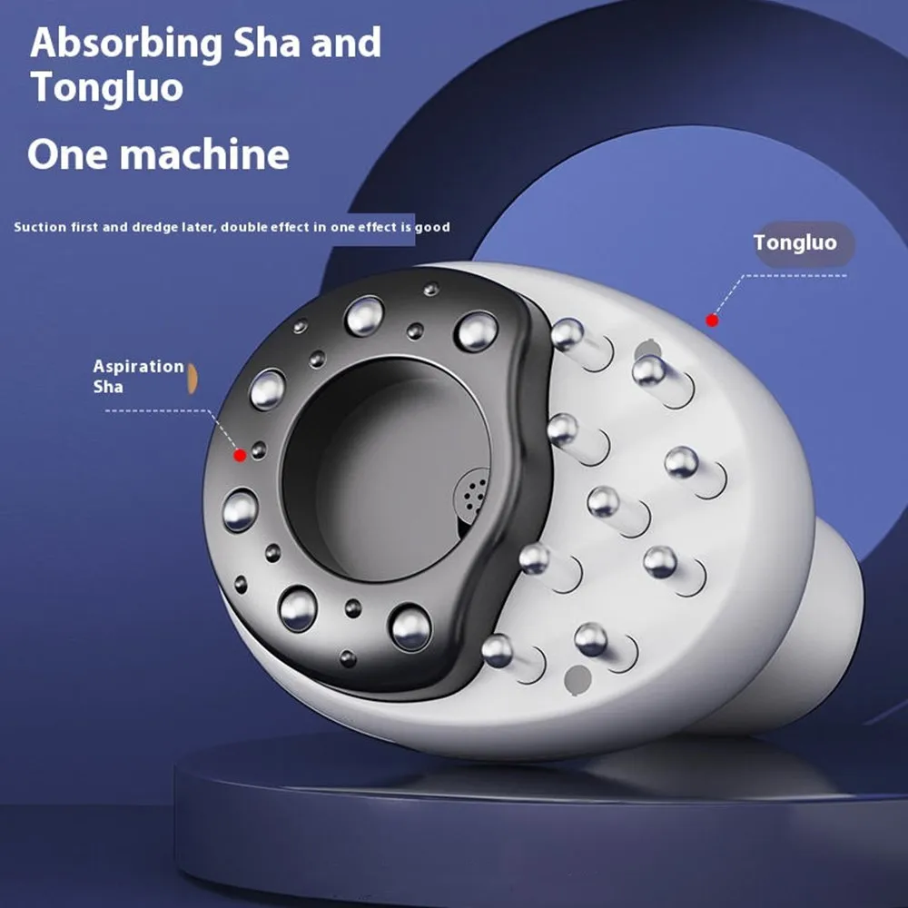 เครื่องนวดกระปุกไฟฟ้าอัจฉริยะ ขูดจุดฝังเข็ม ขูดเส้นลมปราณ