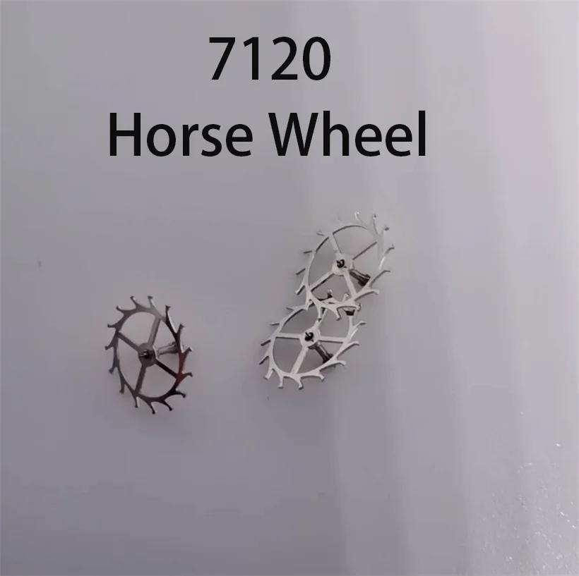 Watch Parts Movements Loose Parts Machinery Watch Accessories Machinery Suitable For Domestic 7120 Horse Wheel escapement Wheel