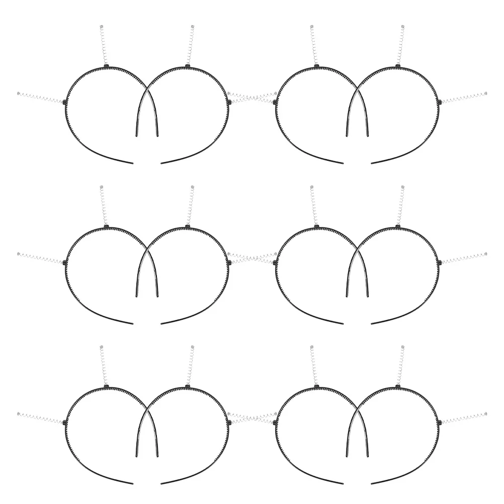 

12 шт., весенняя повязка для волос, повязка на голову «сделай сам», креативный обруч для волос для вечеринки в честь Хэллоуина, женские держатели для волос для женщин