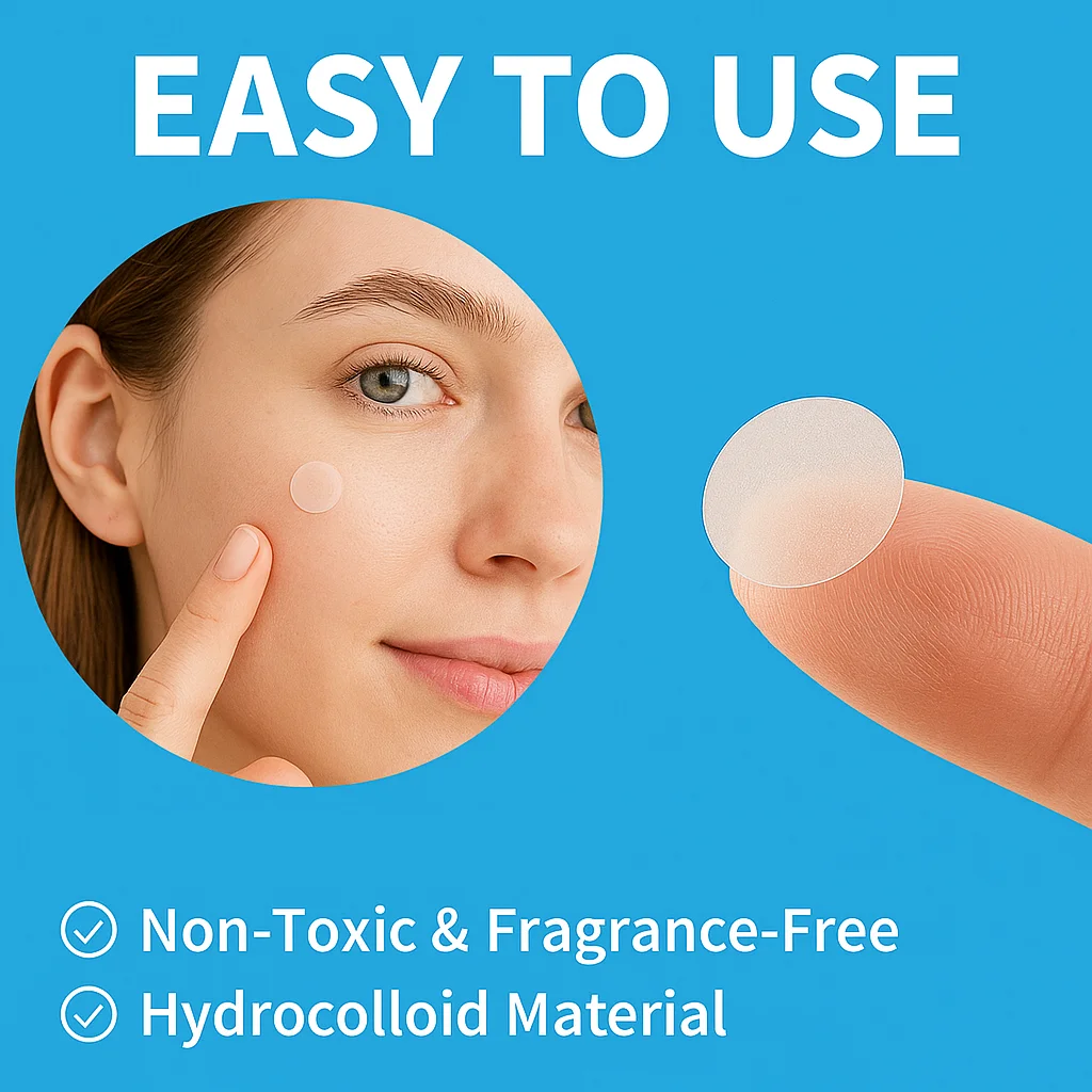 142 رقعة/صندوق لحب الشباب هيدروجيل، رقع تنظيف عميق لحب الشباب، تخفيف وتغطية حب الشباب بشكل فعال، تنطبق على جميع البشرة #5