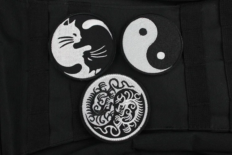 Parches para Ropa de Yin Yang - Colección Nueva 2026