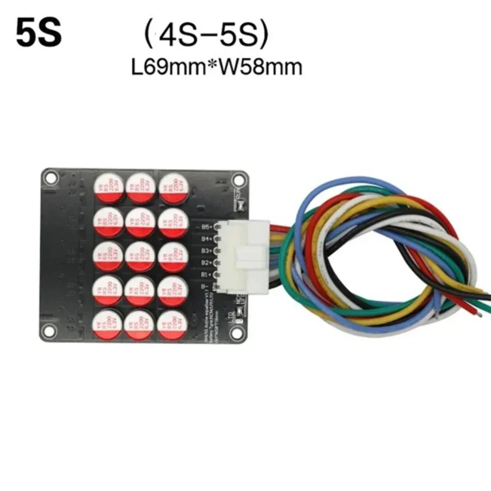 4S-5S Battery Active Equalizer 5A Group Balancer Capacitor Energy Transfer For LiFePO4 Ternary Polymer Lithium Titanate Cells