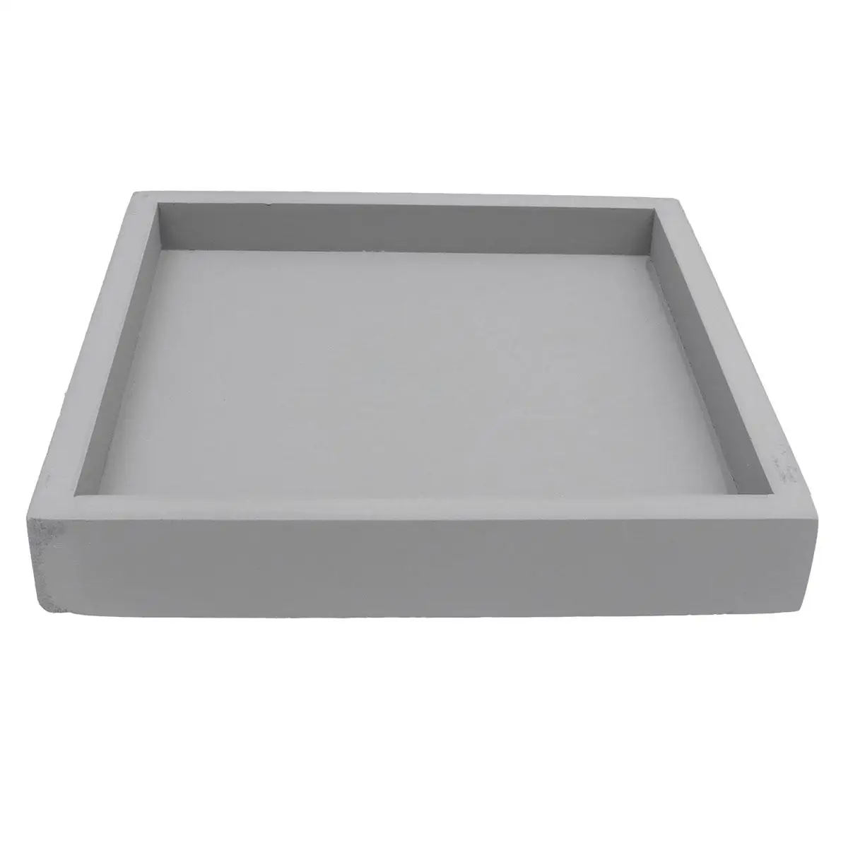 

Поднос для цветочного горшка с имитацией цемента, квадратный пластиковый герметичный тяжелый подшипник, нескользящие садовые балконные подносы для цветов