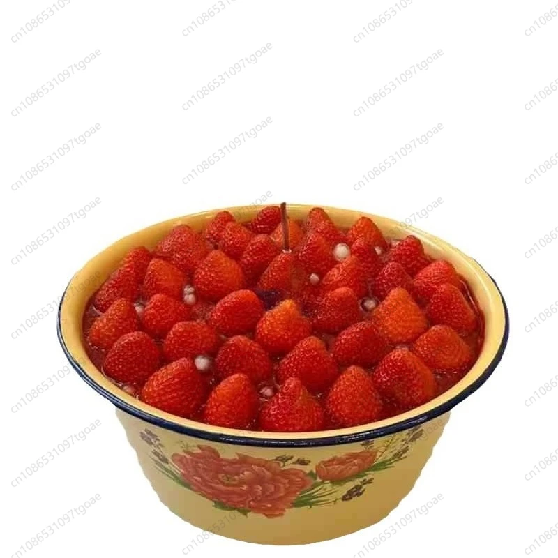 Thickened enamel bowl, basin, food grade with lid, cover enamel iron basin, kitchen household and dough stuffing