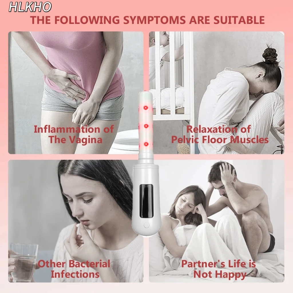 

LED Light Therapy Device for Women's Intimate Wellness, Home Use Equipment for Vaginal Hygiene