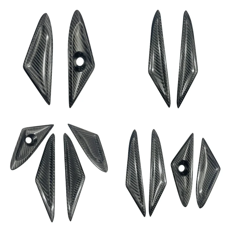 For Triumph Street Triple 765 R RS 2017- 2021 2022 2023 Carbon fiber body side panel fairing protective cover collision block