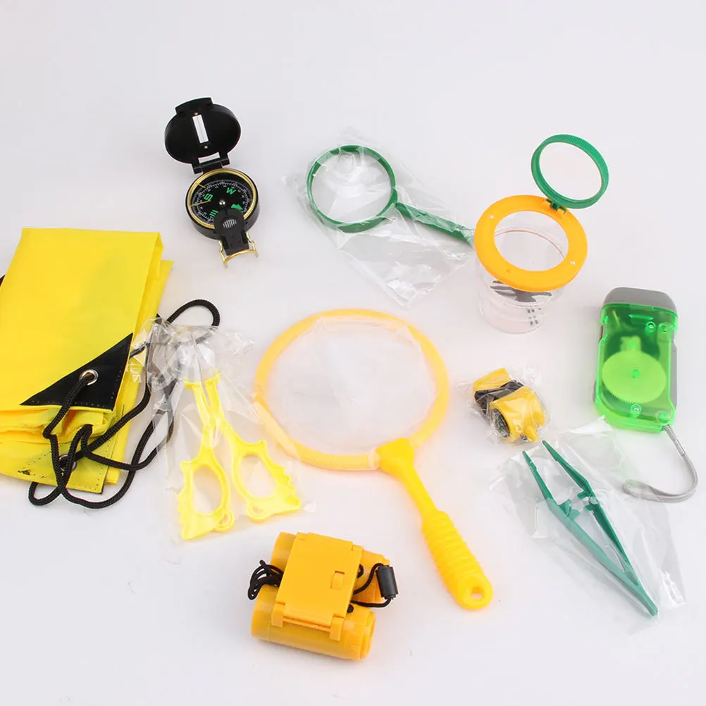 10Pcs Insect Observation Kit for Children Outdoor Hiking Wilderness Observing Educational Tools Outdoor Observing