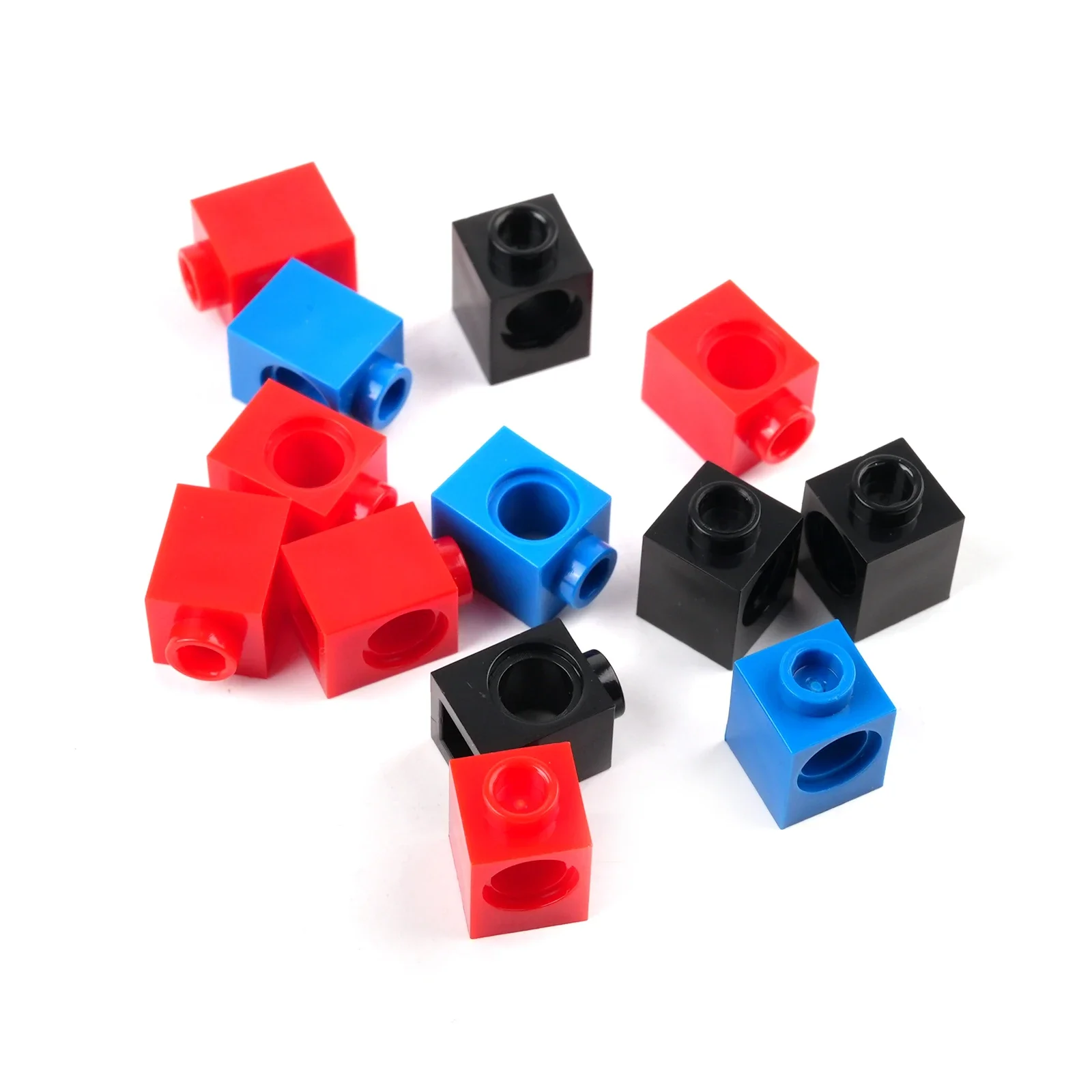 Classic Basic Building Blocks with Holes MOC Technical Short/Long Beam Small Particle Parts DIY Bricks Child Educational Puzzles