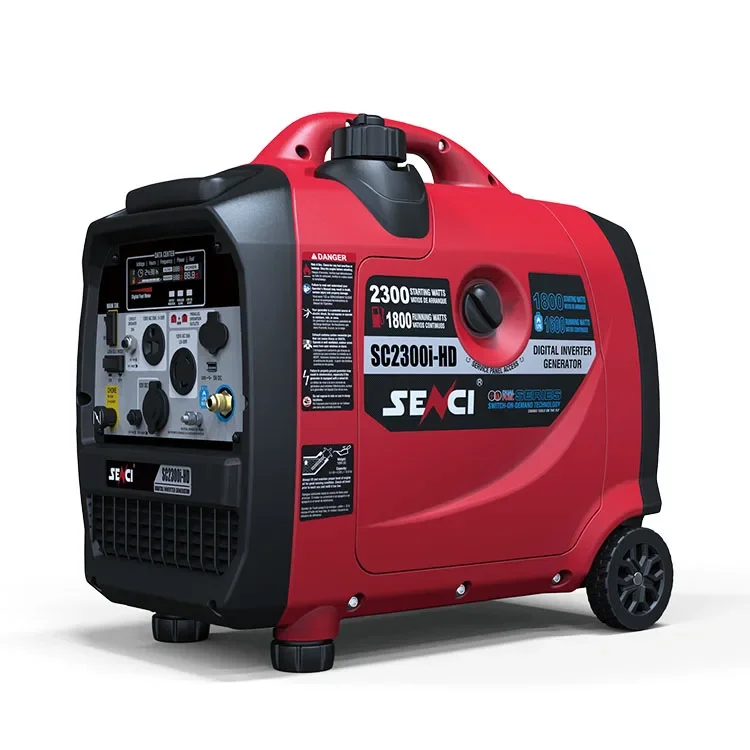 

Low Fuel Consumption Senci 1.8kw 60hz Dual Fuel Inverter Generators