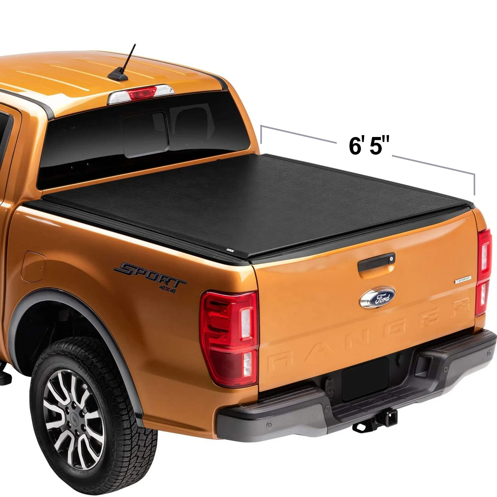 Factory Pickup Soft Vinyl  Roll Truck Bed Cover Truck Tonneau Cover For Ford Trucks F150 6.5FT