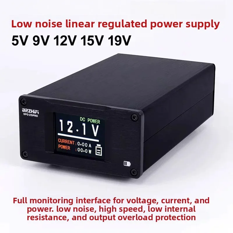 SPD-25PRO SPD-50PRO Low Noise Linear Regulated DC Power Supply 25W Multi Output 5V 12V 15V 110V/220V Input