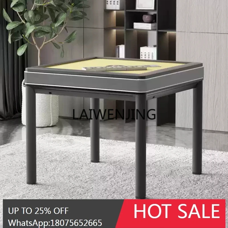 

automatic folding heating poker machine dining table dual-purpose shuffling machine Dou Dizhu