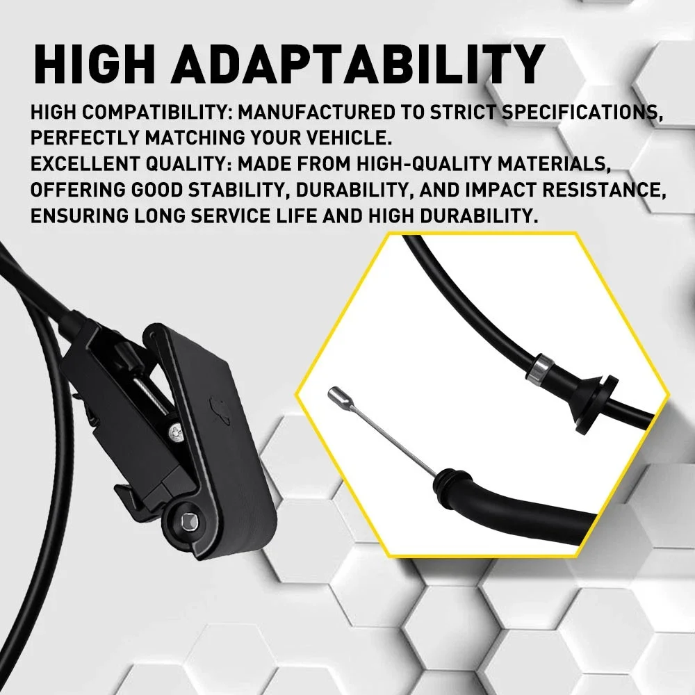 Automotive Bonnet Release Cable Control Unit Suitable For Ford Fiesta MK7-MK7.5 Bonnet Cables 2008–2019  Automotive Parts