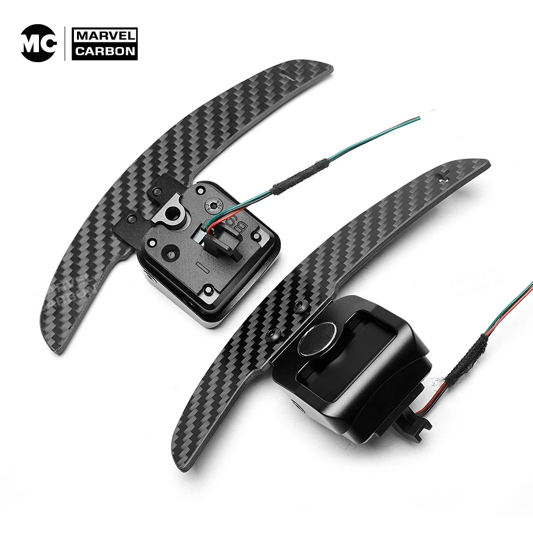 

Compatible Audi B9 A1-8 Q2 Q3 Q4 Q5 Q7 Q8 S1 S2 S3 S4 S5 SQ5 SQ7 SQ8 RS1 RS2 RS3 RS4 R Magnetic Carbon Fiber Paddle Shifter