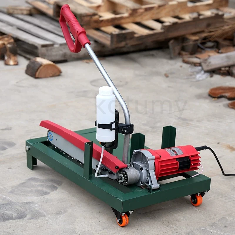 Multi Functional Chopping Saw Electric Household Firewood Saw 220V Wood Saw High Power Wood Cutting Machine