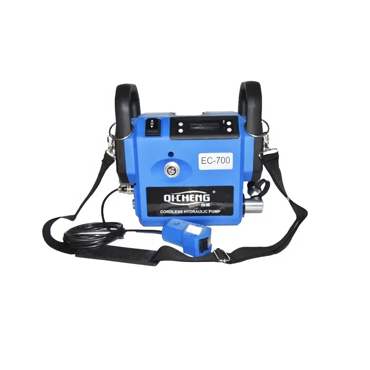 portable 700 bar electric hydraulic power back pump EC-700