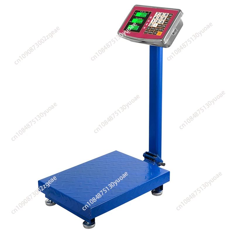 Electronic Table Scale ,Accurate Countertop Weighing, Folding Fruit, Selling Vegetables, 100kg, 300kg