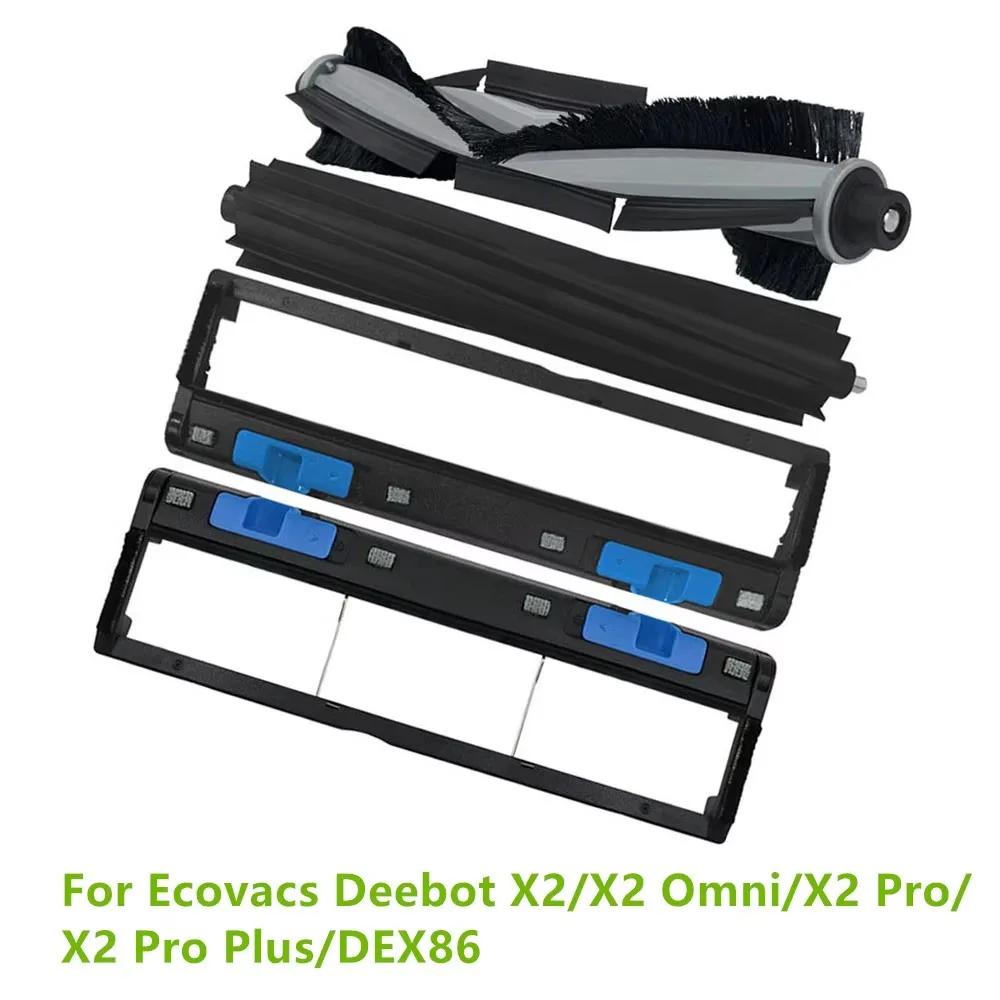 For Ecovacs Deebot X2 Roller Brushes Main Brush Cover For Ecovacs Deebot X2 Omni/X2 Pro/X2 Pro Plus/DEX86 Vacuum Cleaner