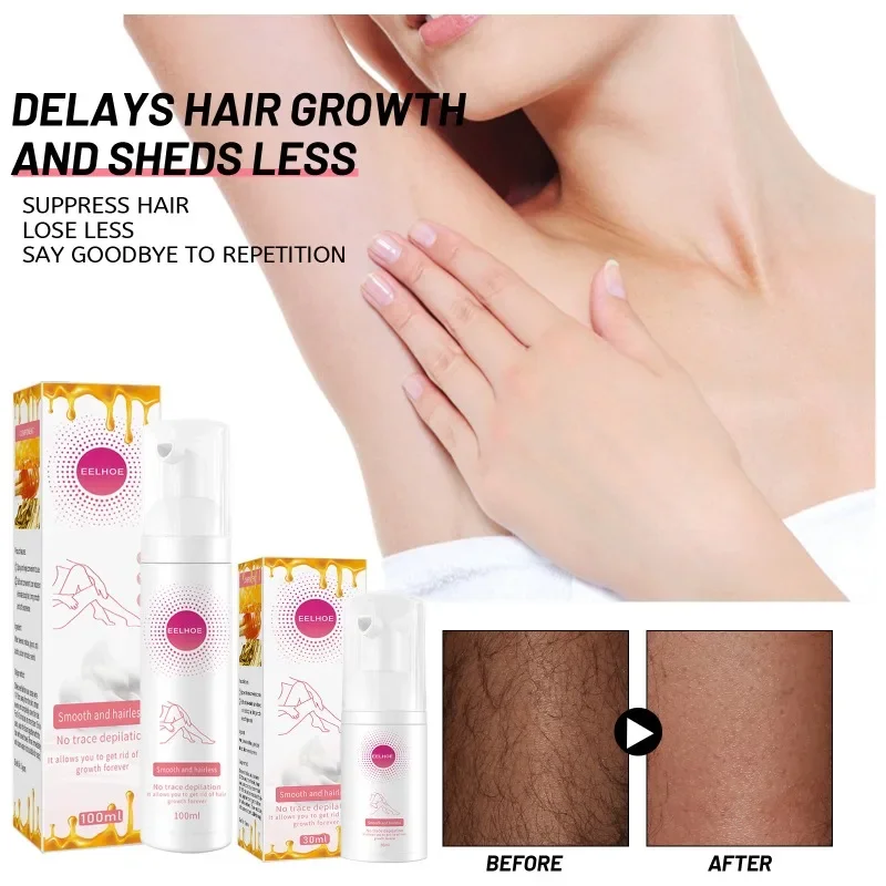 

Smooth Depilatory Cream Body Painless Effective Hair Removal Cream for Men and Women Whitening Removal Armpit Legs Hair Product