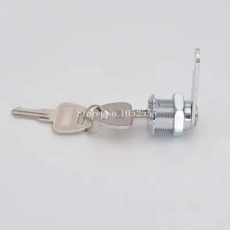 Brand New 10Pieces Cam Locks Drawer Tubular Cam Lock for Door Mailbox Cabinet Cupboard with 2 Keys (Keys Alike/Keys Different)