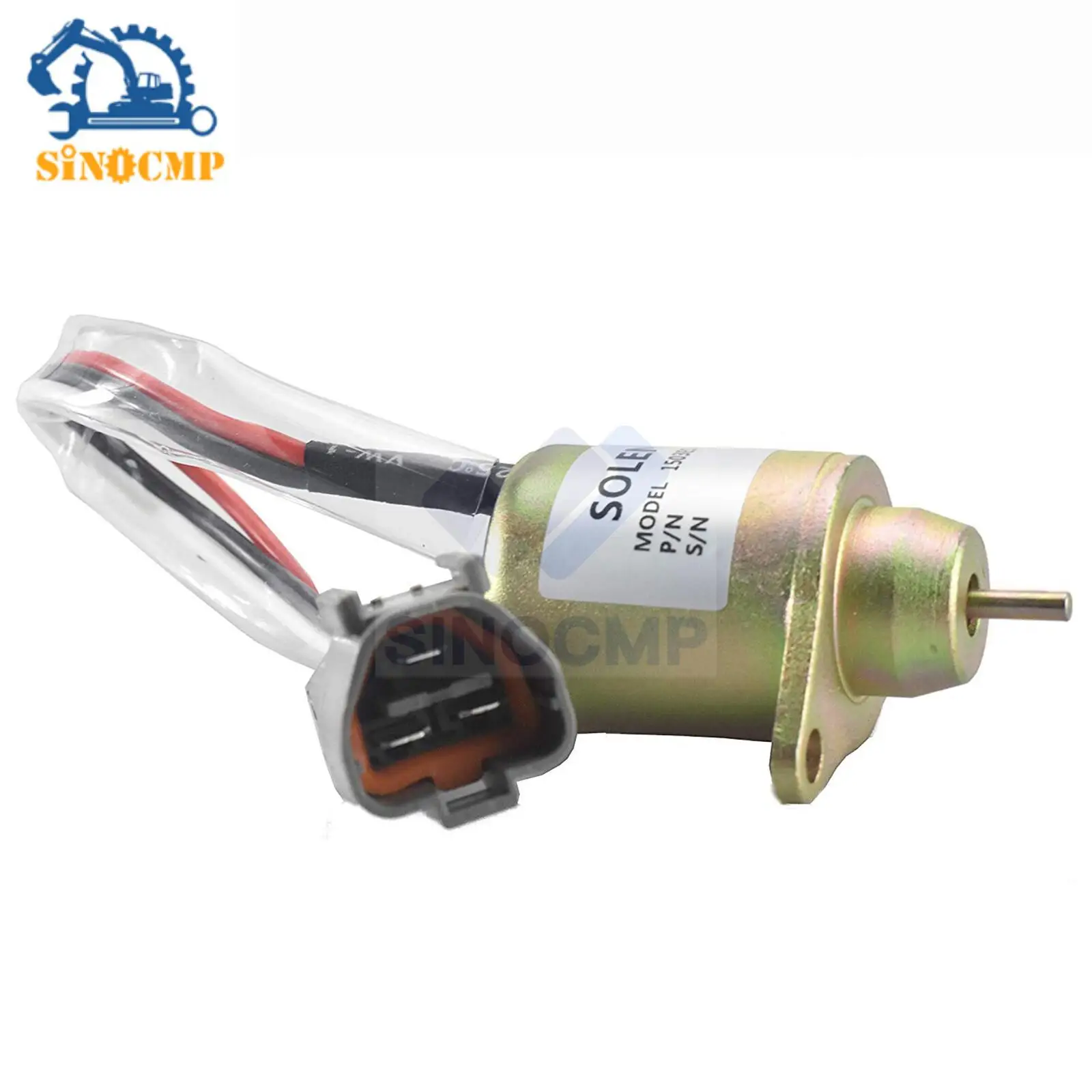 1PC 12V Fuel Shut Down Solenoid Valve 1503ES-12S5SUC12S For Yanmar JOHN DEERE KUBOTA Excavator Professional Accessories