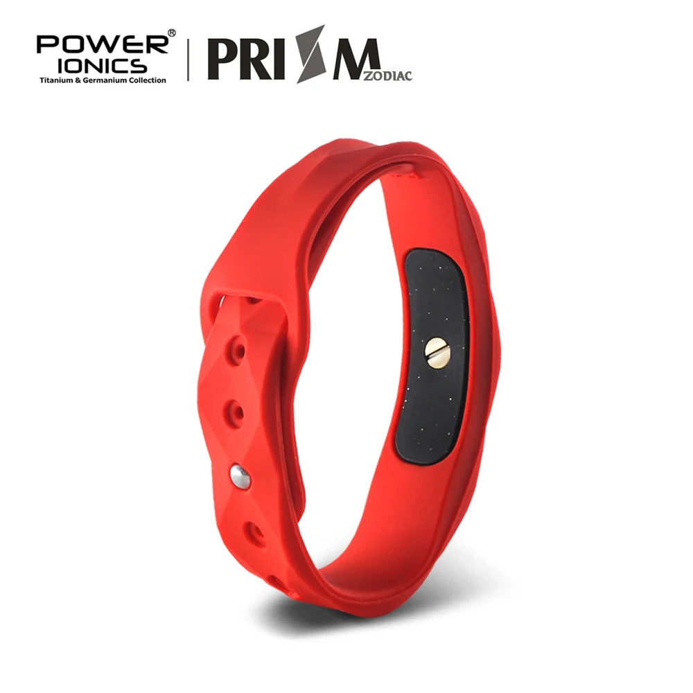 Power Ionics CNY 12 Zodiacs Waterproof 3000 Anions Sports Fashion Bracelet Free Customs Engrave