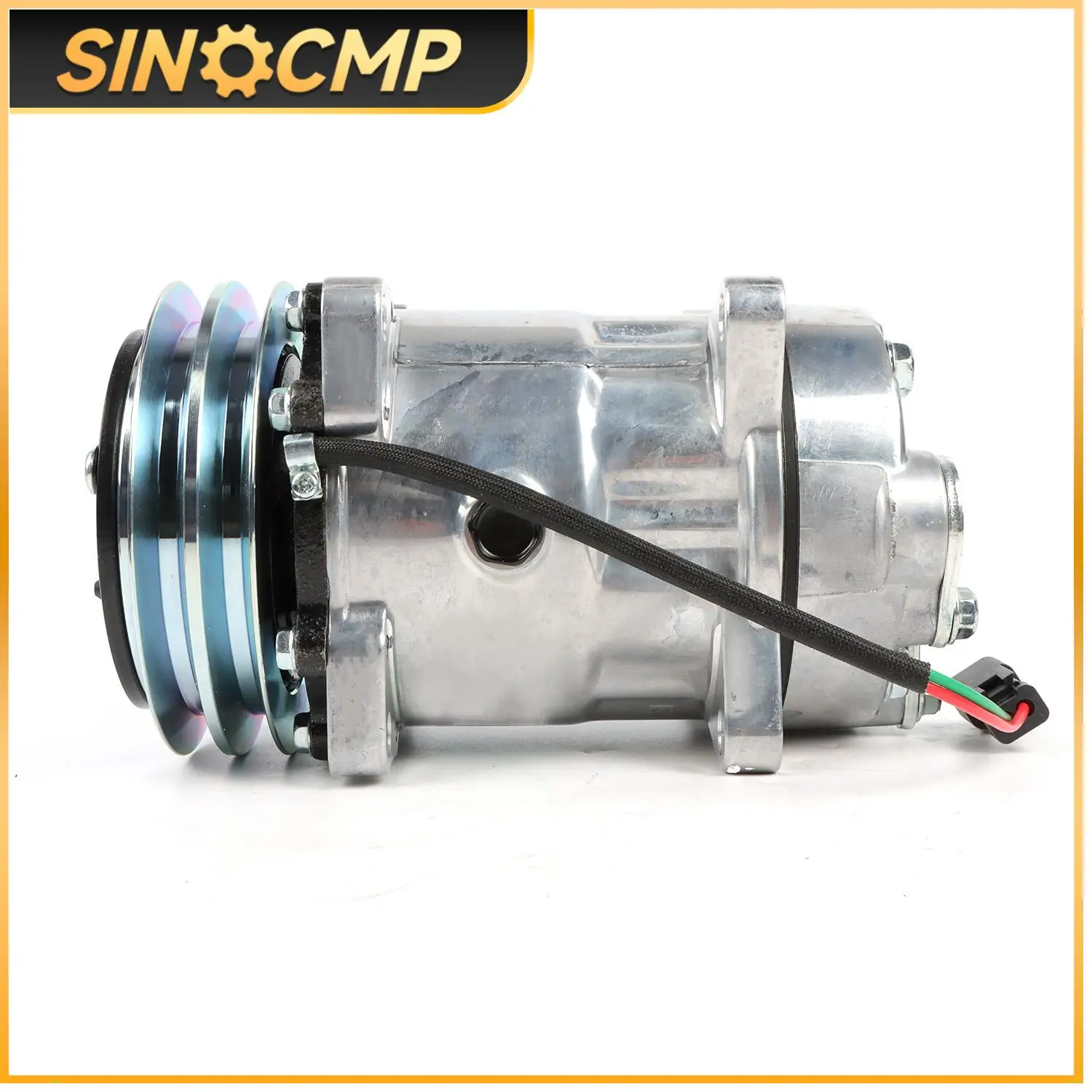 

1PC 15082742/14649606 EC210B/EC210D Compressor for EC120D EC140B EC140C EC140D EC140E EC160D Excavator