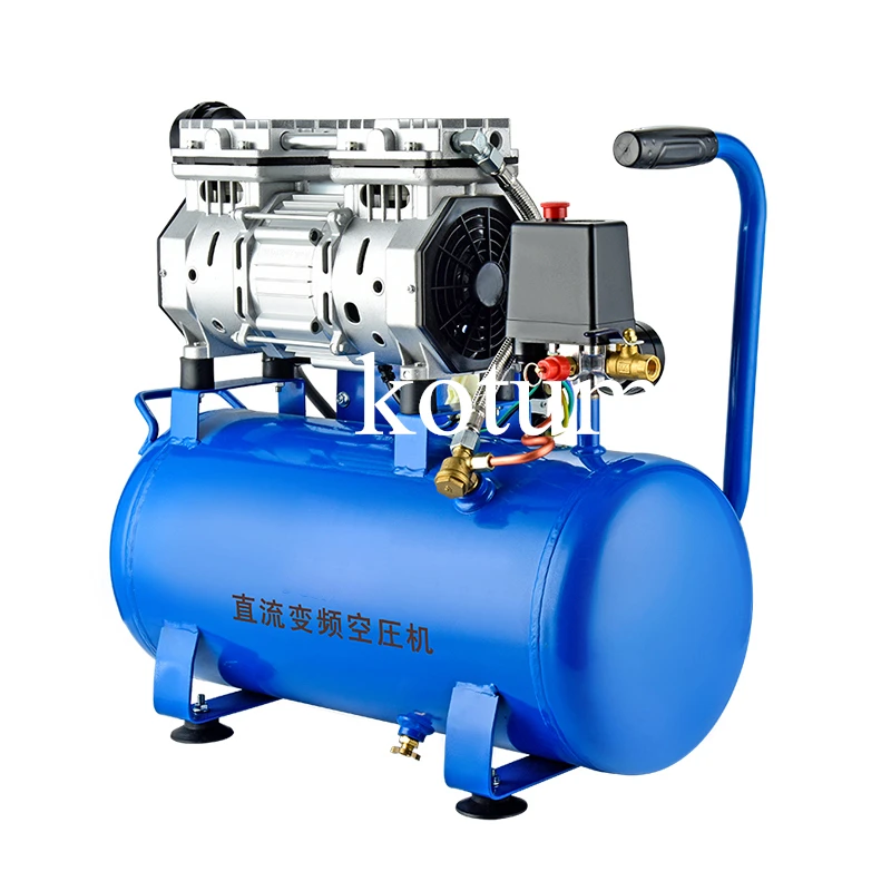 Compressore d'aria piccolo con tensione CC 12V-96V Pompa per compressore d'aria senza olio Tipo elettrico Dissipazione rapida del calore