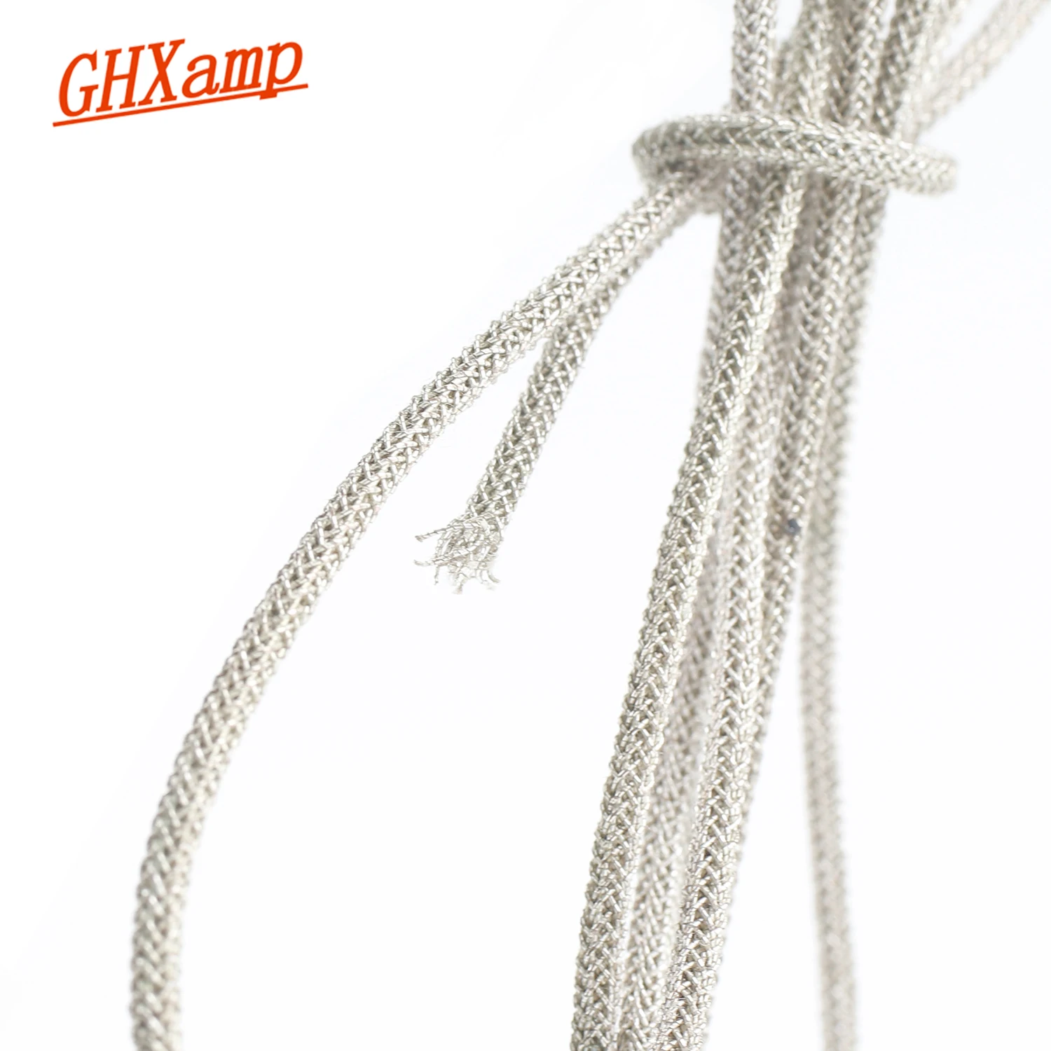 GHXAMP 1Meter 50 Strands Speaker Lead Wire Repair High Temperature Resistant Bass Braided Lead for 15-21inch speaker use