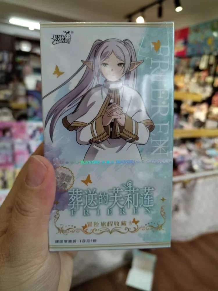 Kayou Echte Anime Frieren: Beyond Journey'S End Card Adventure Journey Eternal Pack Frieren Himmel Collection Card Toys Gifts