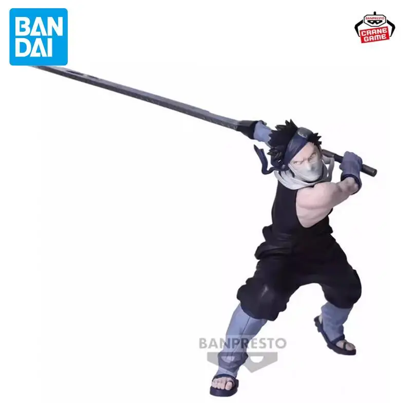 Auf Lager Bandai Original Naruto Momochi Zabuza Figur Anime Action Modell Cartoon Puppen Desktop Pvc Dekor Ornamente Festival Geschenk