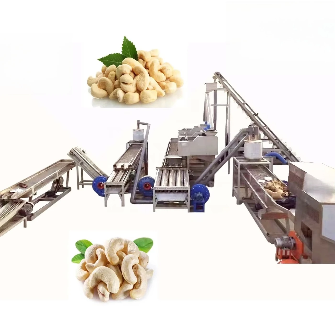 Complete Cashew Processing Factory Automatic Cashew Nut Sorting Machine