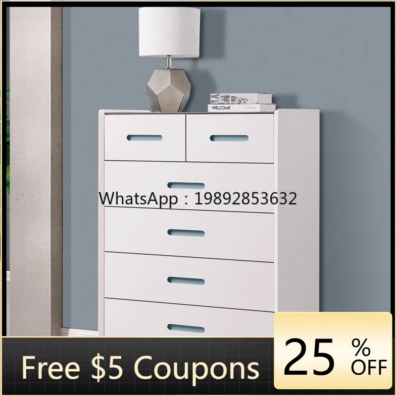 YFY Modern Minimalist Nordic Style Five-Drawer  Organizer Cabinet for Bedroom and Living Room with Multiple Compartments