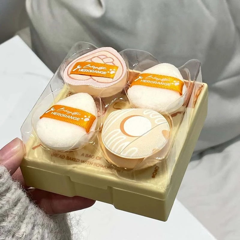 مجموعة إسفنجة الإبهام إسفنجة مزج صغيرة متدفقة لأداة تجميل ناعمة وصديقة للبشرة