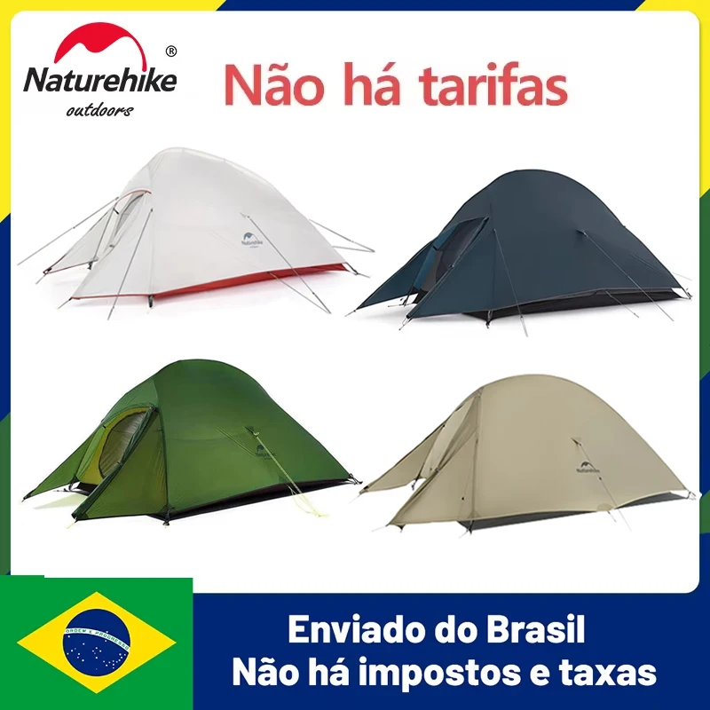 Naturehike nuvem até 1 2 3 pessoas barraca de acampamento ultraleve à prova dwaterproof água tendas trekking caminhadas mochila abrigo tenda viagem