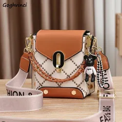 Mini Crossbody Bags Women PU Korean Fashion Simple All-match Shoulder Bags Outdoor Travelling Phone Designer Handbags Bolsos