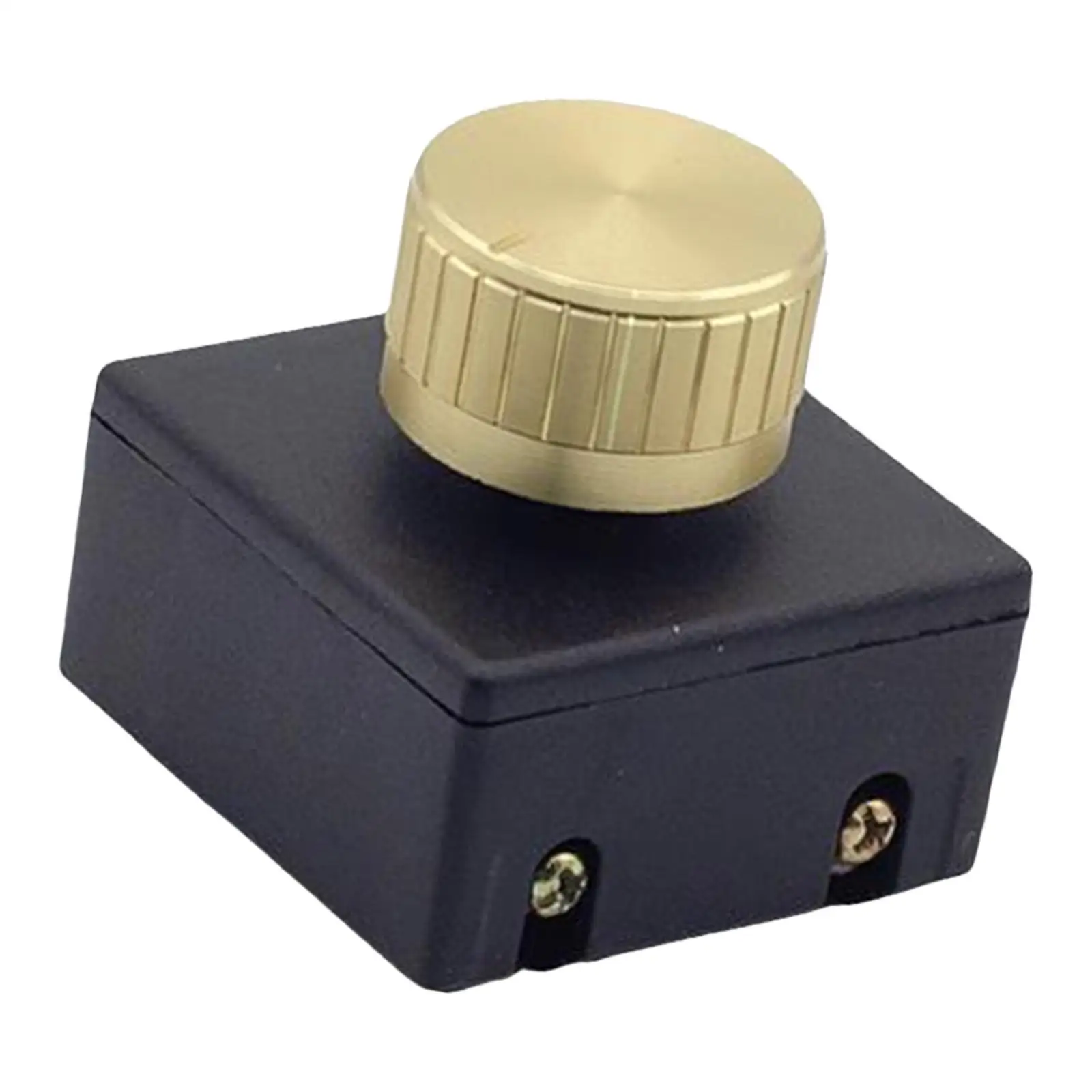 Dimmer Switch 60W-300W for Dimmable Tungsten Halogen Bulbs Easy to Install Lightweight Rotatable Knob for Hotel Apartment